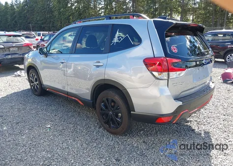 2024 Subaru Forester Sport из США, поврежденный, VIN JF2SKAGC2RH492166